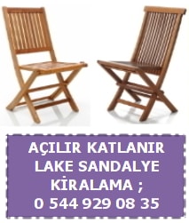 Adana açılır katlanır lake sandalye kiralama