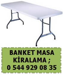 Adana banket masa kiralama