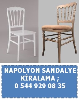 Adana napolyon sandalye kiralama