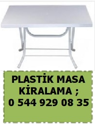 Adana plastik masa kiralama