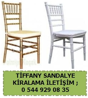 Adana tiffany sandalye kiralama